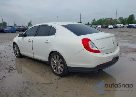 2013 Lincoln Mks Ecoboost z USA, uszkodzony, nr VIN 1LNHL9FT4DG604661